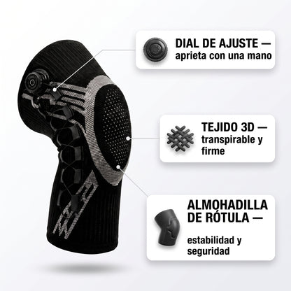Rodillera con Dial de Ajuste